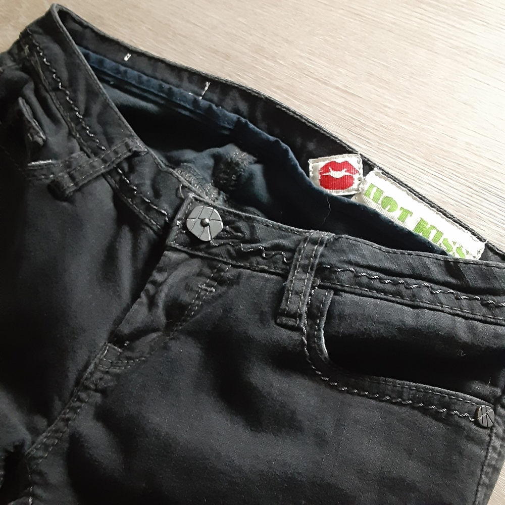 Goth Contrast Stitch Jeans - Picture 4 of 4